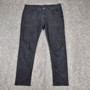 Under 510 U-510 Pants 34x28 (fits 35x26) Black Stretch Chino Trousers